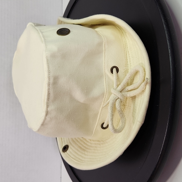 Misty Mountain Bosun White Canvas Outdoors Unisex Hat (XL) - Picture 5 of 14